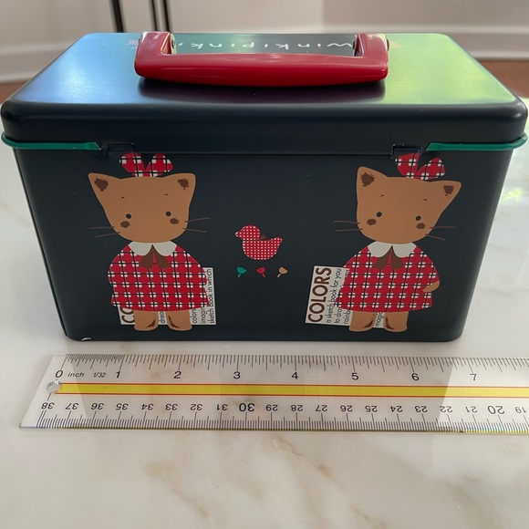 Vintage Sanrio winki pinki metal box - Picture 5 of 7